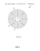 Method for establishing and maintaining radial position for hard disk drive self servo write without seed wedges diagram and image