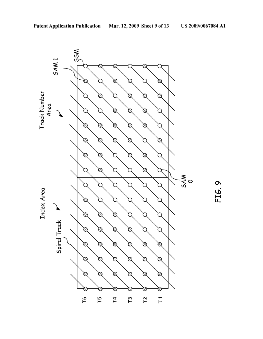 Method for establishing and maintaining radial position for hard disk drive self servo write without seed wedges - diagram, schematic, and image 10