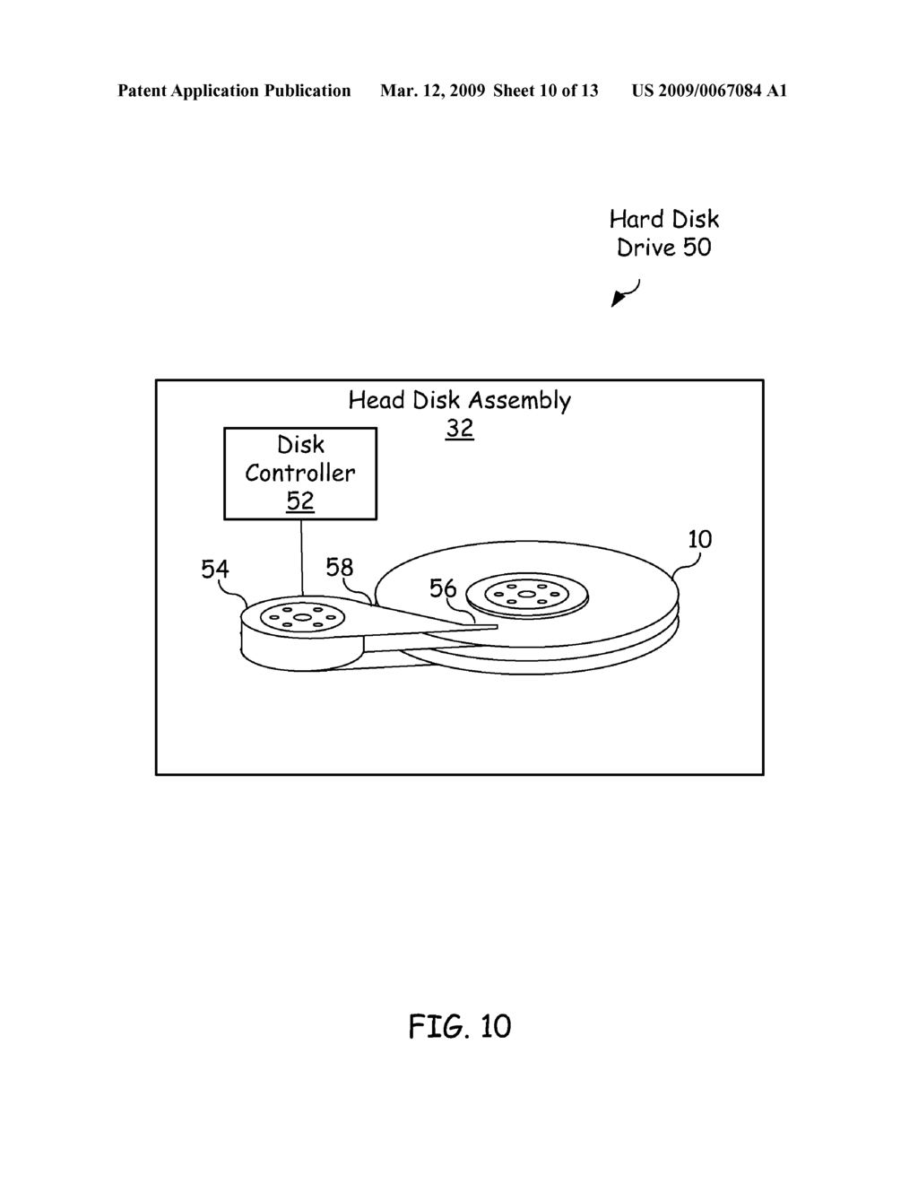 Method for establishing and maintaining radial position for hard disk drive self servo write without seed wedges - diagram, schematic, and image 11