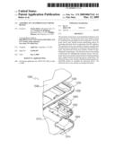 ASSEMBLY OF A HANDHELD ELECTRONIC DEVICE diagram and image