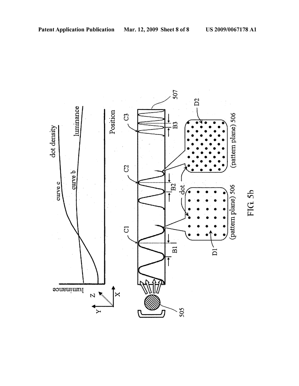 Method of forming light-scattering dots inside the diffusion plate and light guide plate by laser engraving - diagram, schematic, and image 09