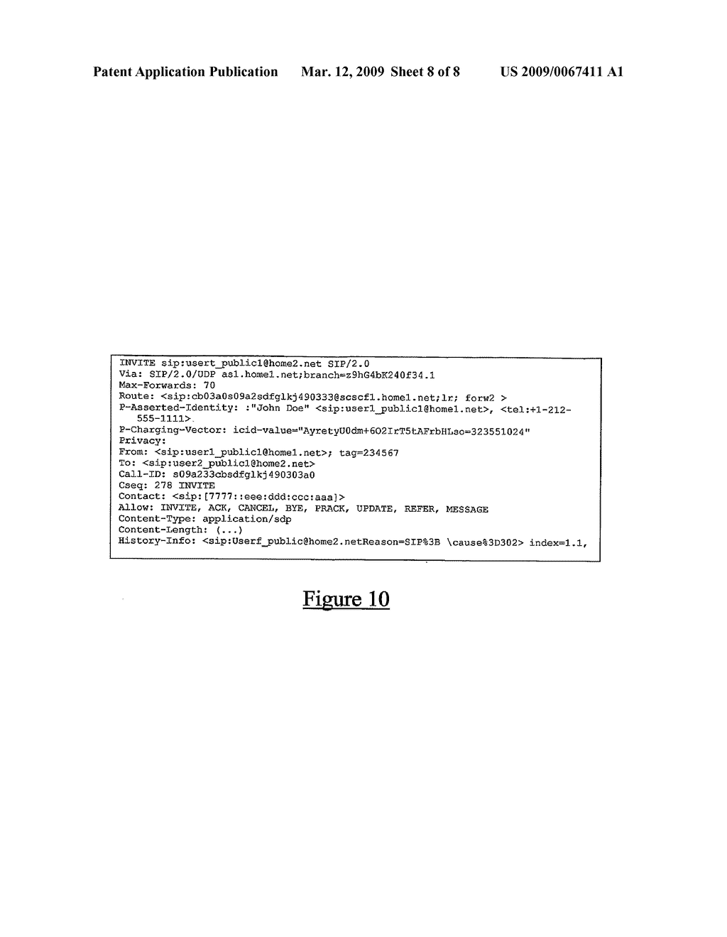 Call Forwarding in an IP Multimedia Subsystem (IMS) - diagram, schematic, and image 09