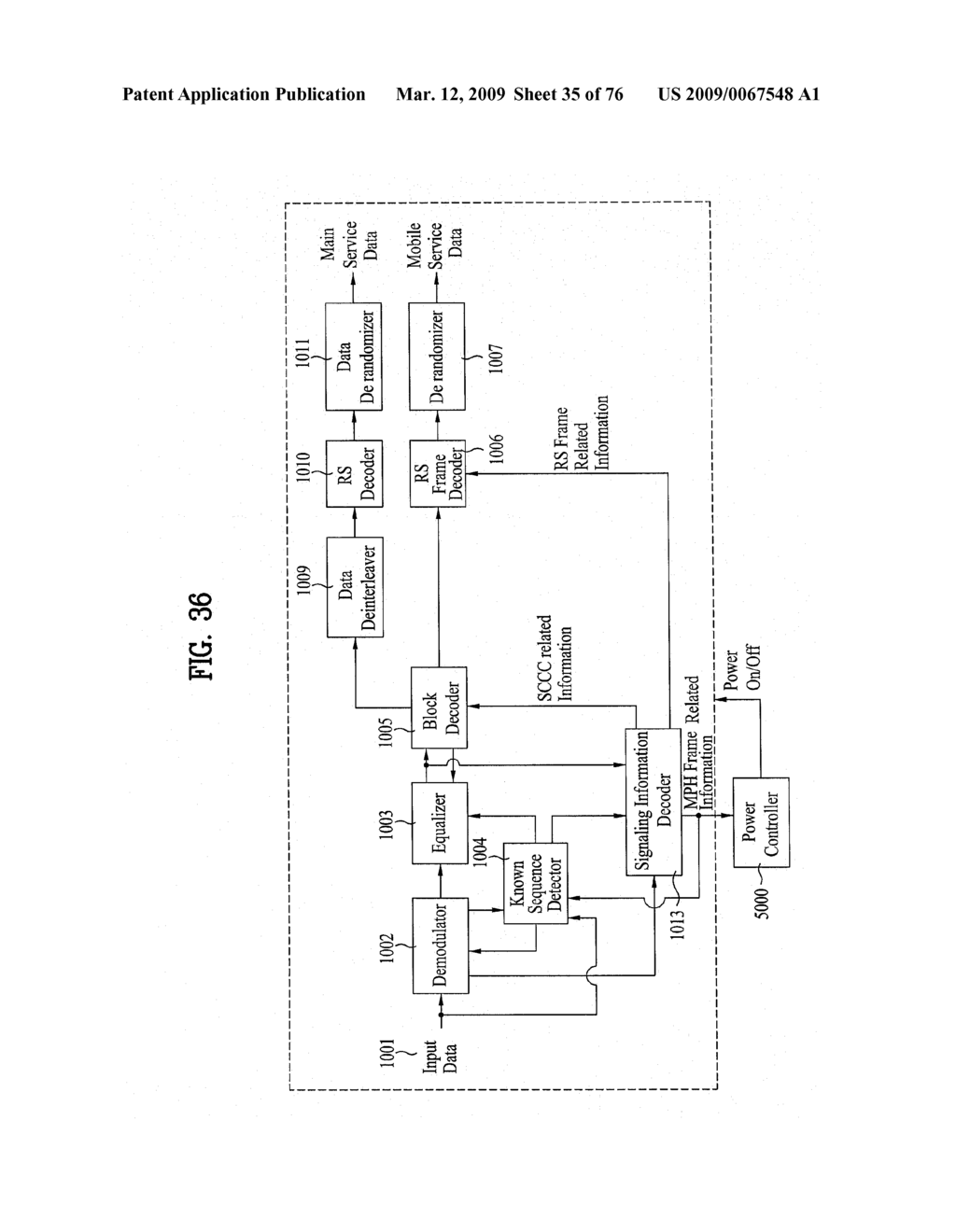 DIGITAL BROADCASTING SYSTEM AND METHOD OF PROCESSING DATA - diagram, schematic, and image 36