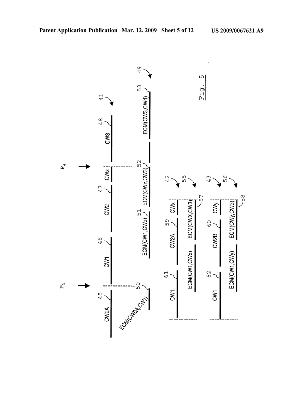 Method of providing an encrypted data stream - diagram, schematic, and image 06