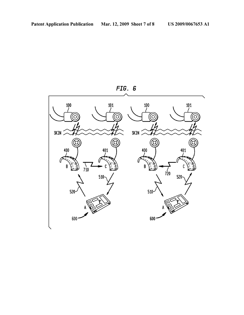 WIRELESS COMMUNICATION BETWEEN DEVICES OF A HEARING PROSTHESIS - diagram, schematic, and image 08