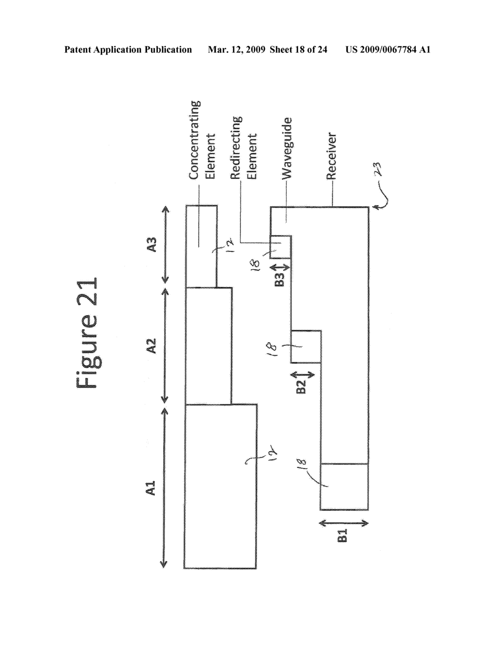 COMPACT OPTICS FOR CONCENTRATION, AGGREGATION AND ILLUMINATION OF LIGHT ENERGY - diagram, schematic, and image 19