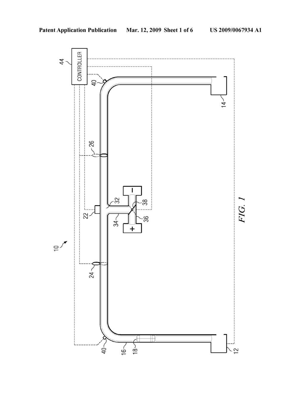 PNEUMATIC TRANSPORT SYSTEM AND METHOD OF TRANSPORTING ARTICLES - diagram, schematic, and image 02