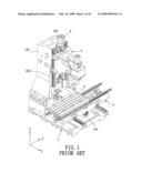 CNC machine tool having a sliding member movable at a high speed diagram and image