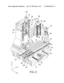 CNC machine tool having a sliding member movable at a high speed diagram and image