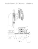 CNC machine tool having a sliding member movable at a high speed diagram and image