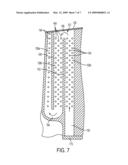 Thermally balanced near wall cooling for a turbine blade diagram and image