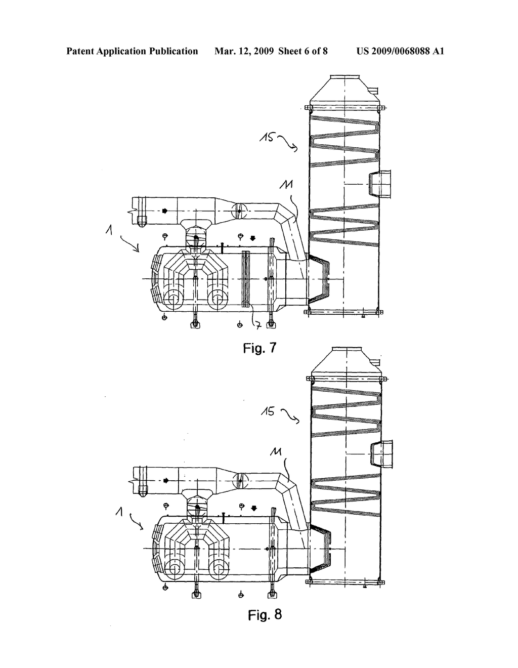 PROCESS AND APPARATUS FOR THE COMBUSTION OF SULFUR - diagram, schematic, and image 07