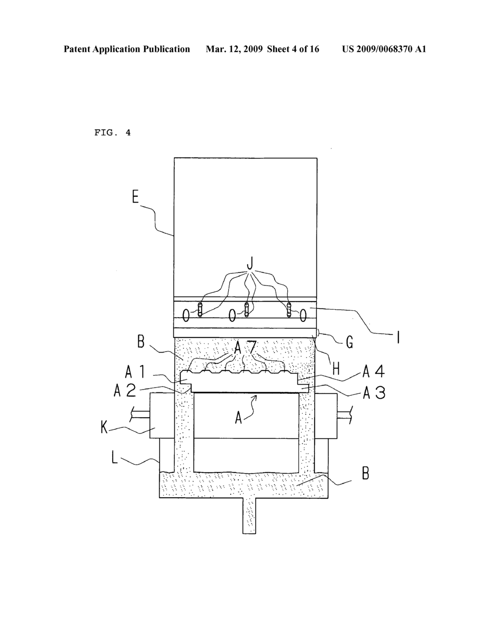 Coating method of building board - diagram, schematic, and image 05