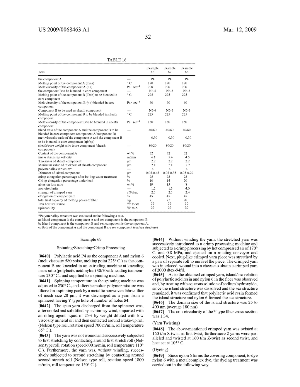 Crimped Yarn, Method for Manufacture thereof, and Fiber Structure - diagram, schematic, and image 66