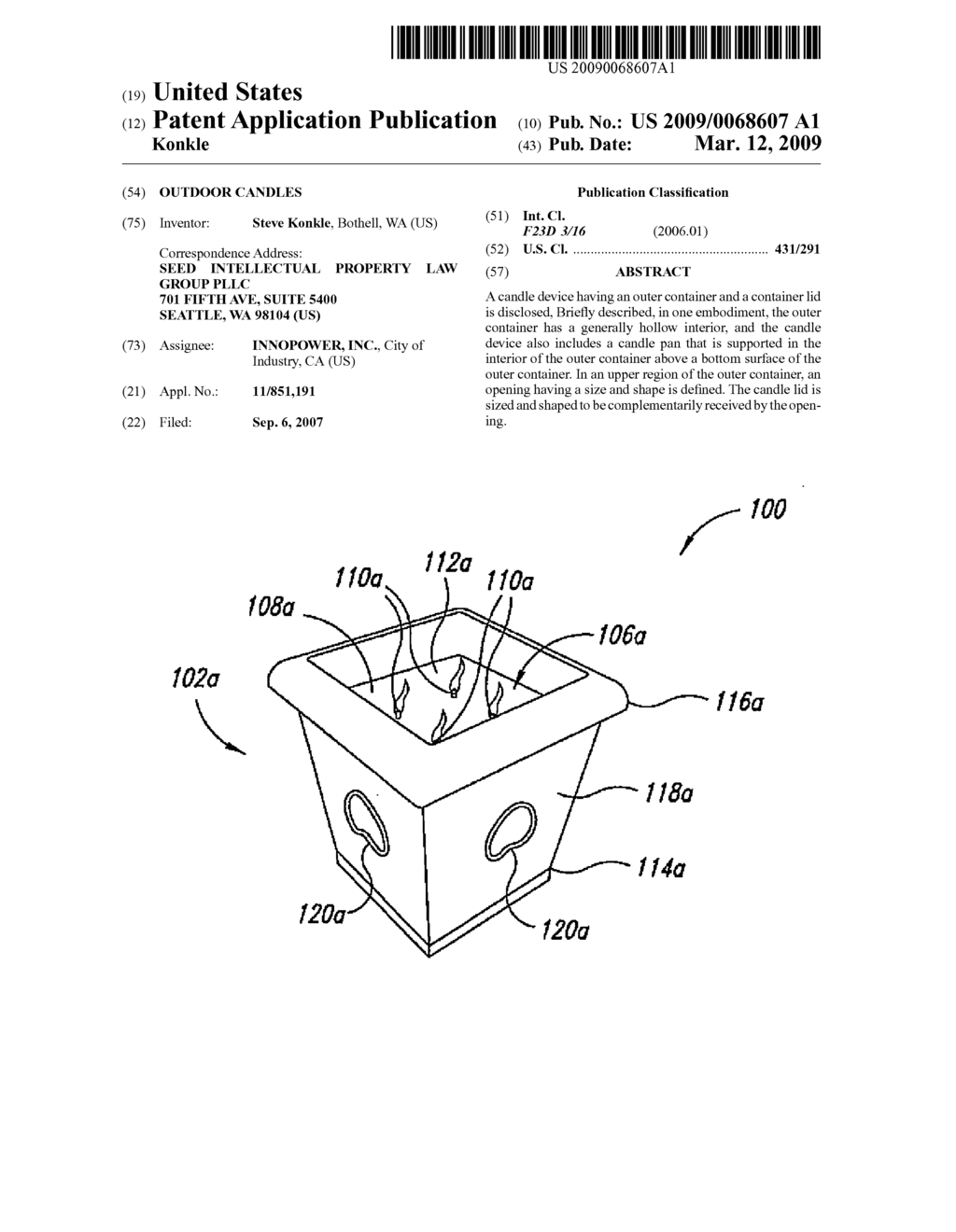 OUTDOOR CANDLES - diagram, schematic, and image 01