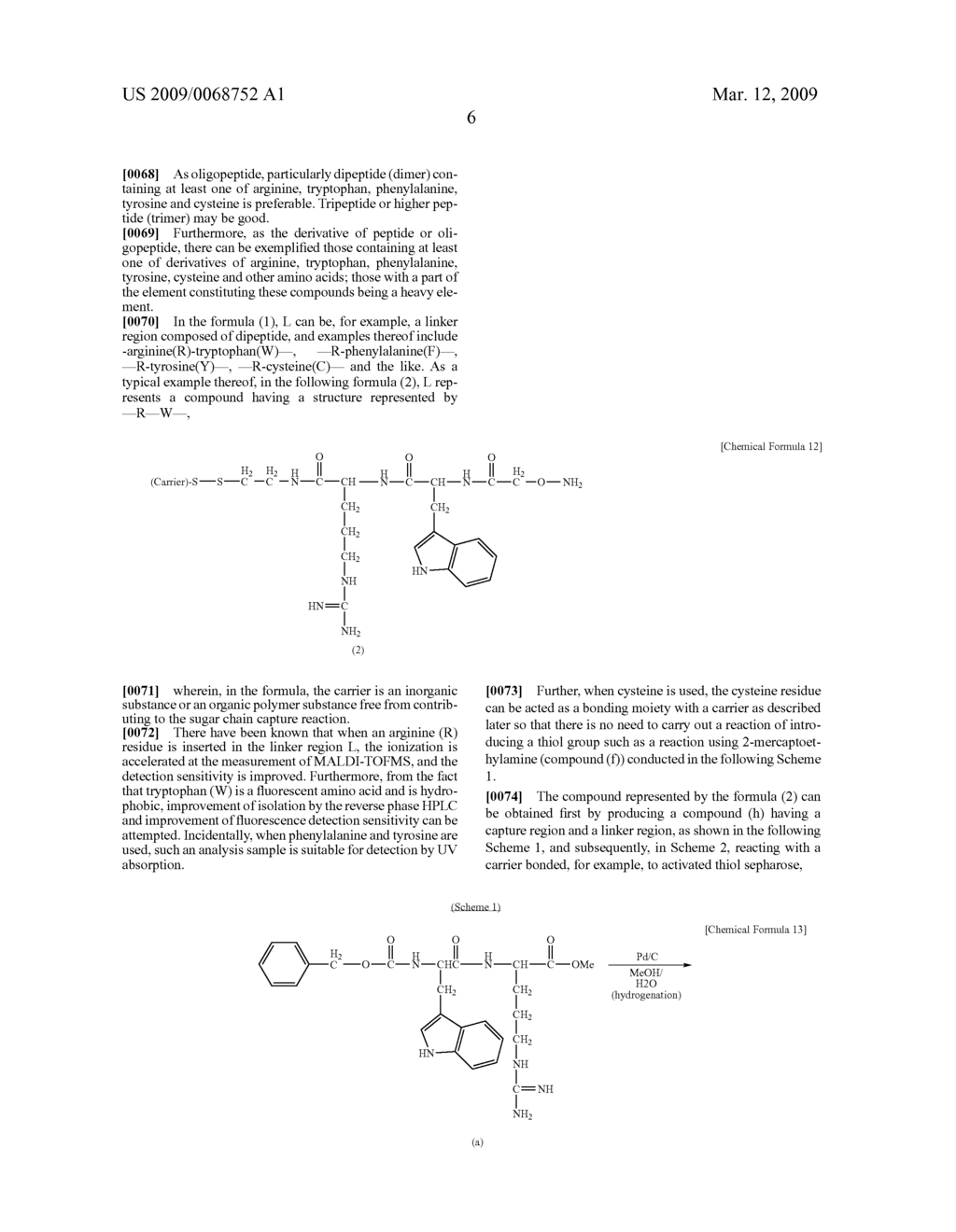 Method for Preparing Analysis Sample, Analysis Sample and Sugar Chain Capture Agent - diagram, schematic, and image 12