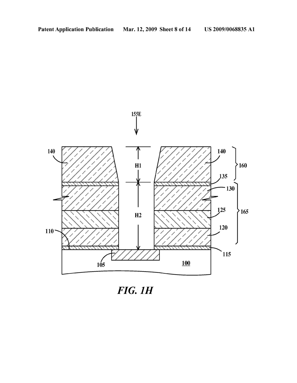 METHOD OF FABRICATING ULTRA-DEEP VIAS AND THREE-DIMENSIONAL INTEGRATED CIRCUITS USING ULTRA-DEEP VIAS - diagram, schematic, and image 09