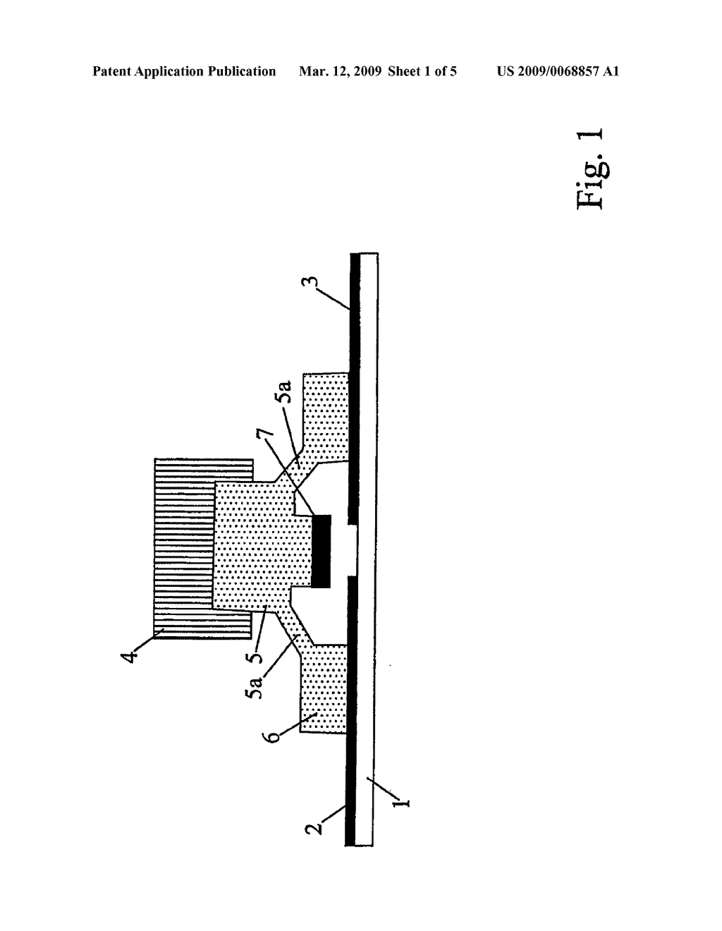 Electrically conducting contact and method for production thereof - diagram, schematic, and image 02