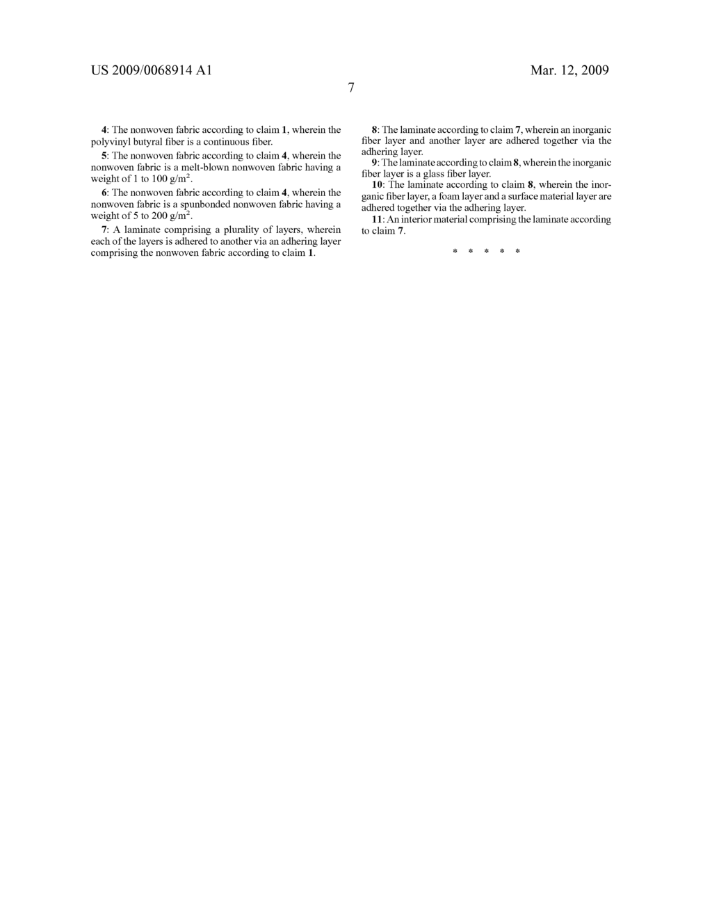 NONWOVEN FABRICS AND LAMINATES MADE BY USING THE SAME - diagram, schematic, and image 09