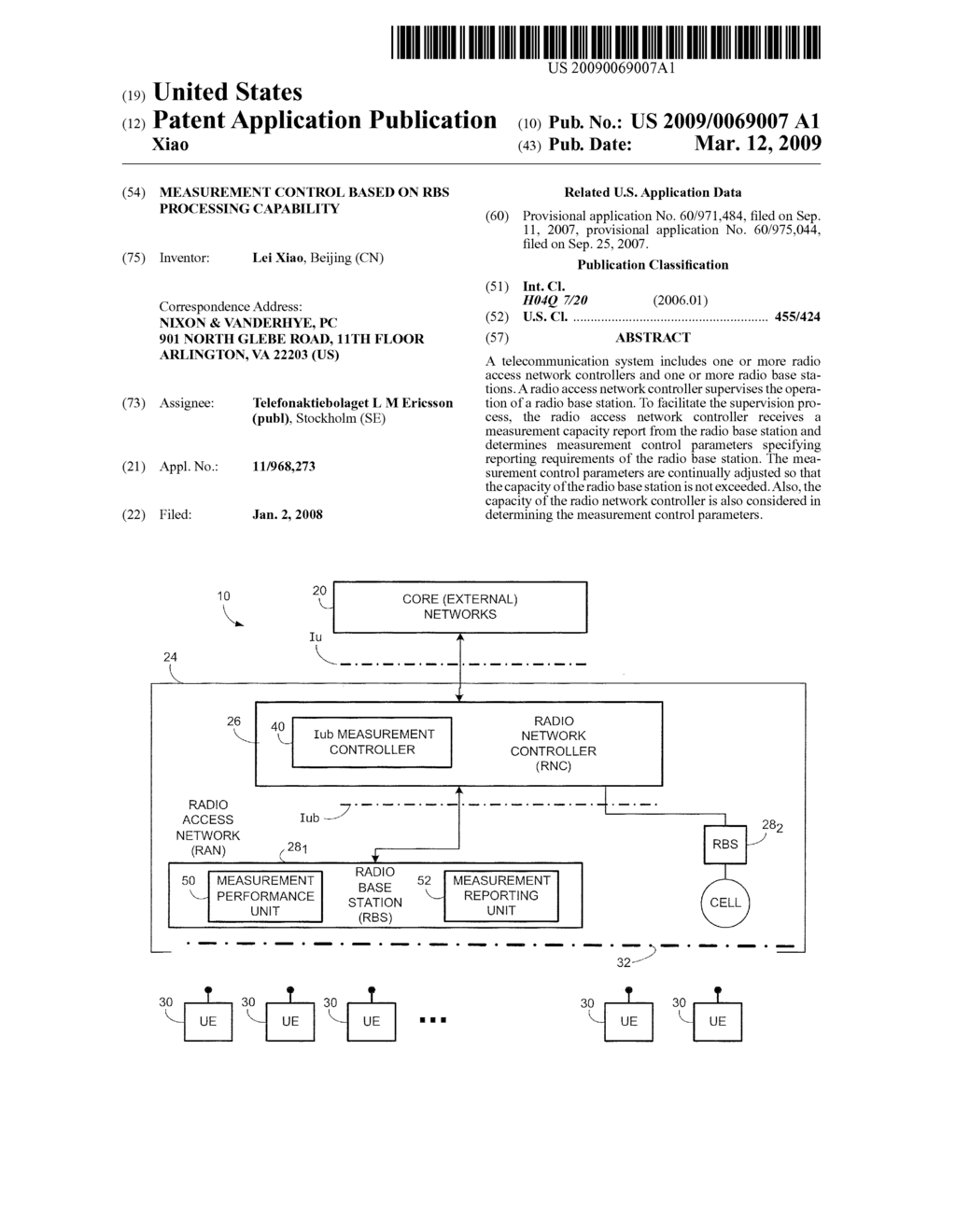 MEASUREMENT CONTROL BASED ON RBS PROCESSING CAPABILITY - diagram, schematic, and image 01