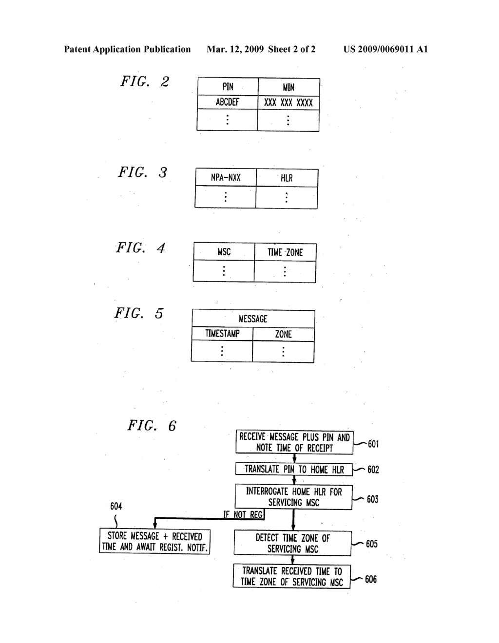 METHOD FOR TIME-STAMPING A MESSAGE BASED ON A RECIPIENT LOCATION - diagram, schematic, and image 03