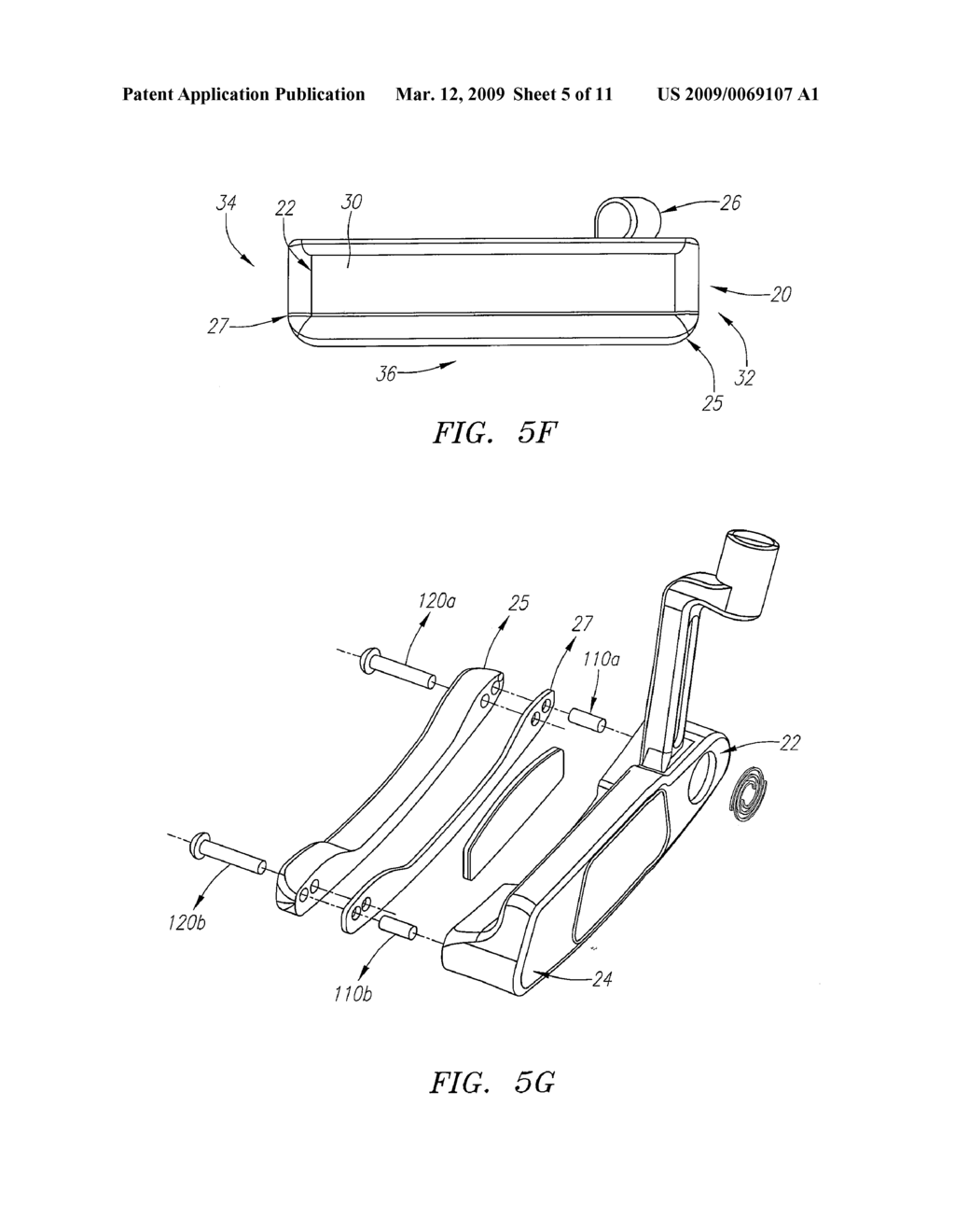 PUTTERHEAD WITH DUAL MILLED FACE PATTERN - diagram, schematic, and image 06