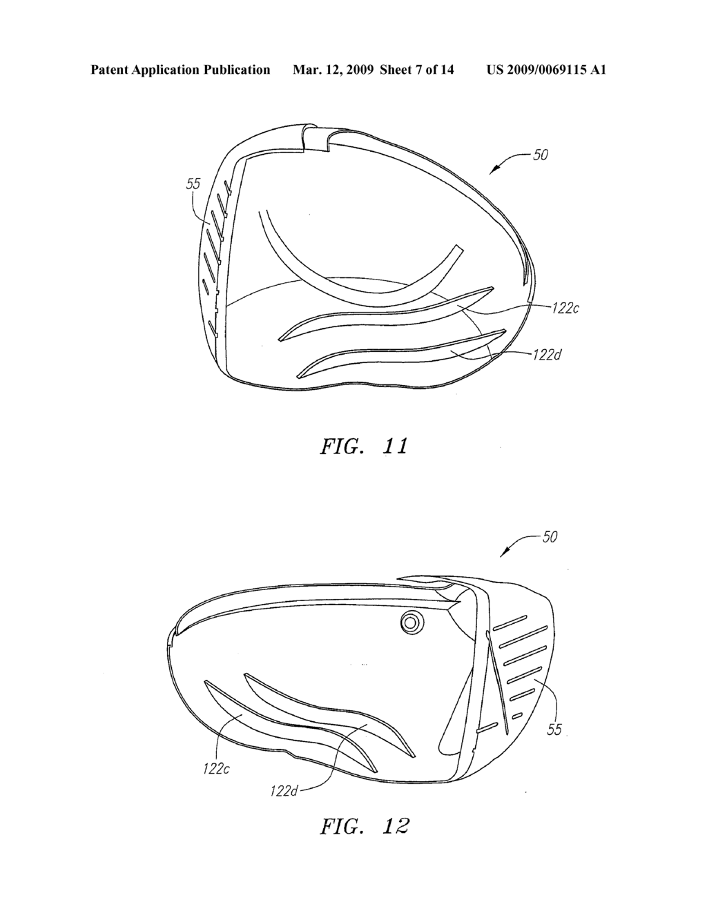 MULTIPLE MATERIAL GOLF CLUB HEAD - diagram, schematic, and image 08