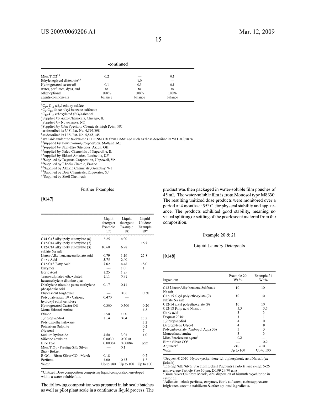 LIQUID TREATMENT COMPOSITION - diagram, schematic, and image 16