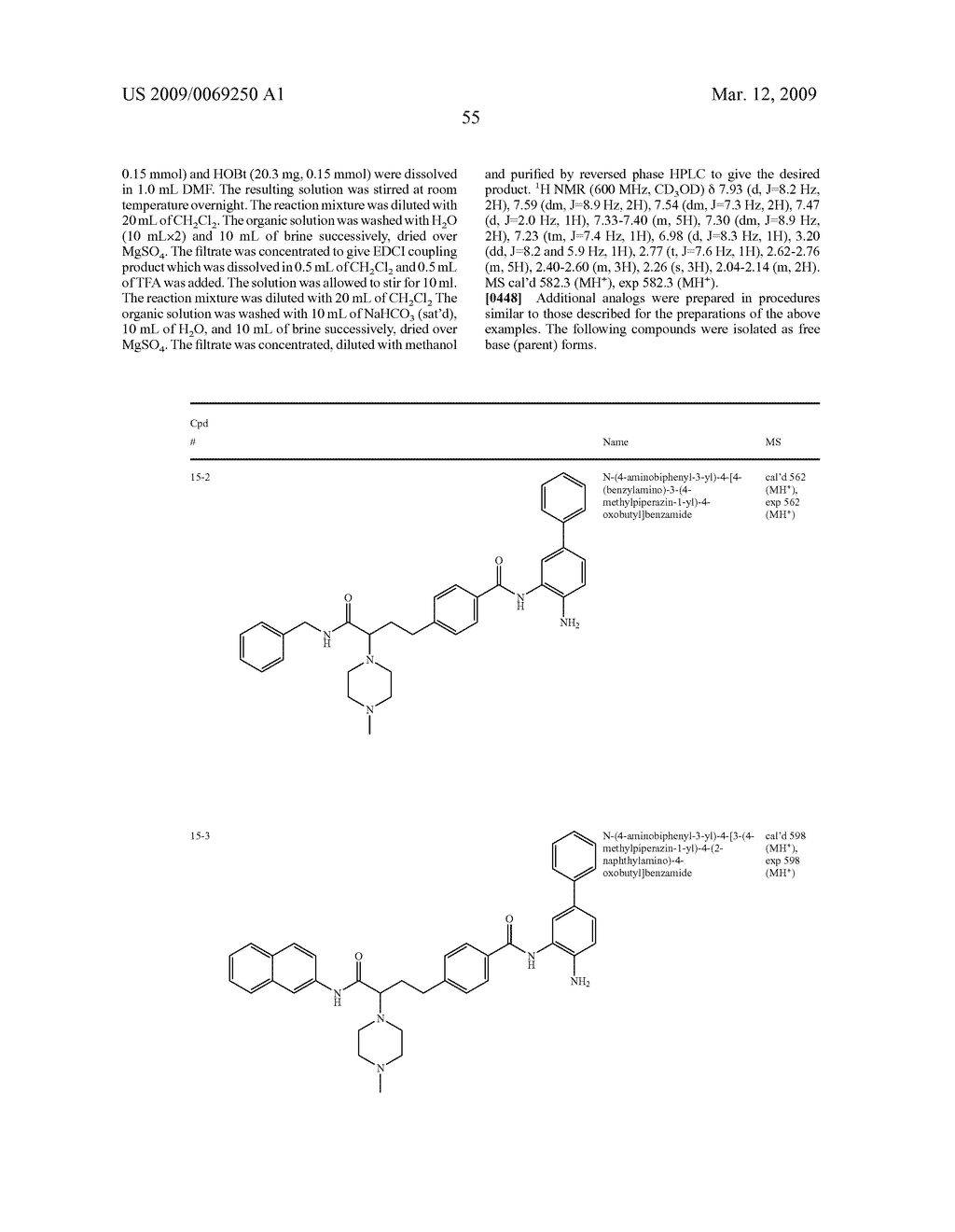 Inhibitors of Histone Deacetylase - diagram, schematic, and image 56