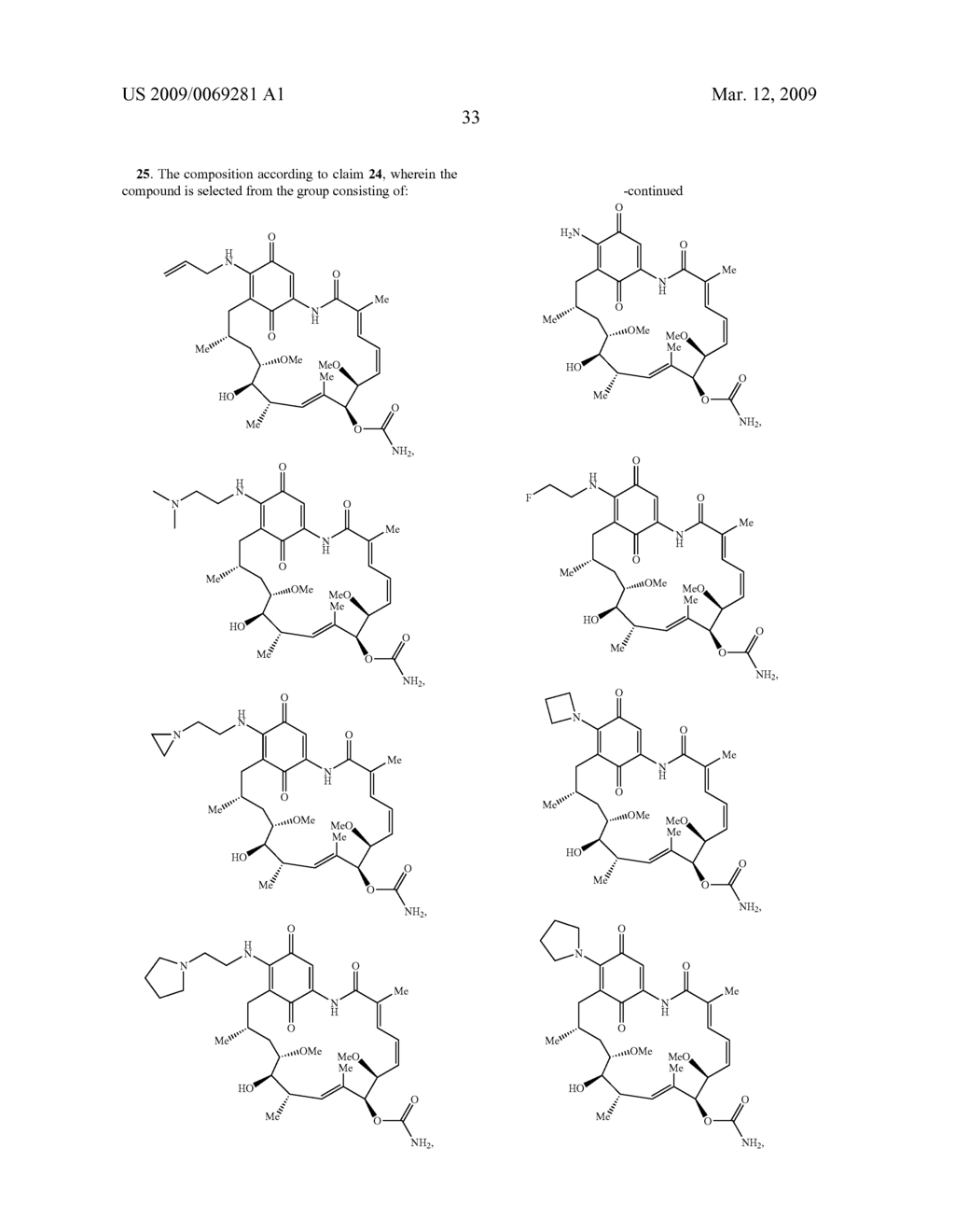 Ansamycin formulations and methods of use thereof - diagram, schematic, and image 82