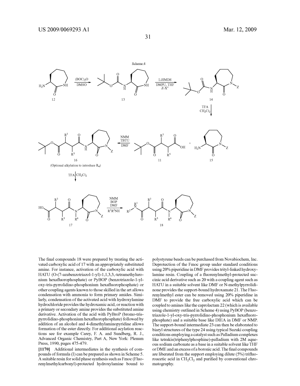 SUCCINOYLAMINO BENZODIAZEPINES AS INHIBITORS OF AB PROTEIN PRODUCTION - diagram, schematic, and image 32