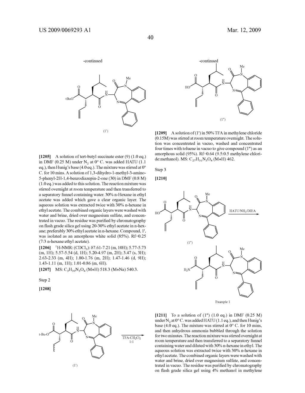 SUCCINOYLAMINO BENZODIAZEPINES AS INHIBITORS OF AB PROTEIN PRODUCTION - diagram, schematic, and image 41