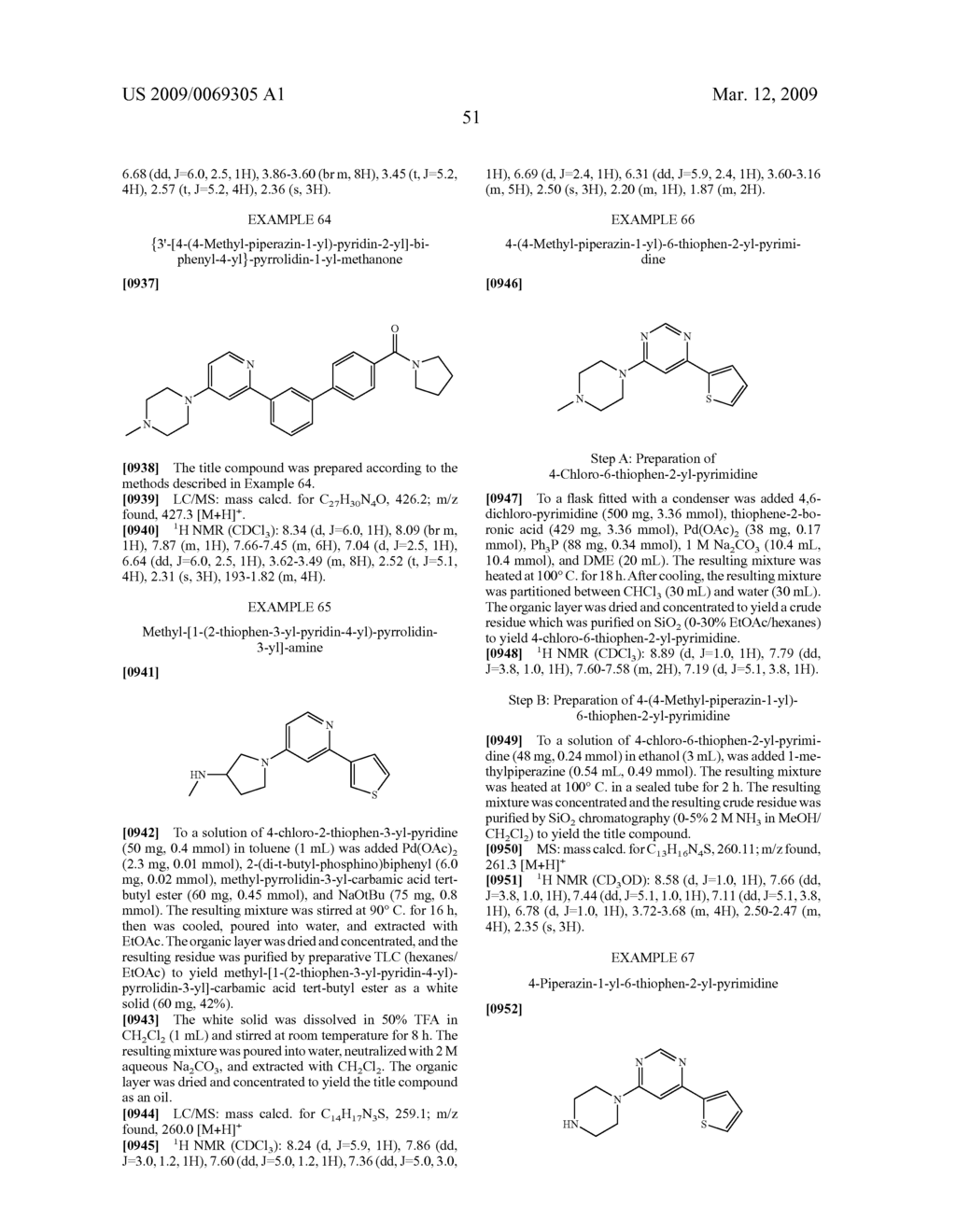 Substituted nitrogen-containing heteroaryl derivatives useful as modulators of the histamine H4 receptor - diagram, schematic, and image 52