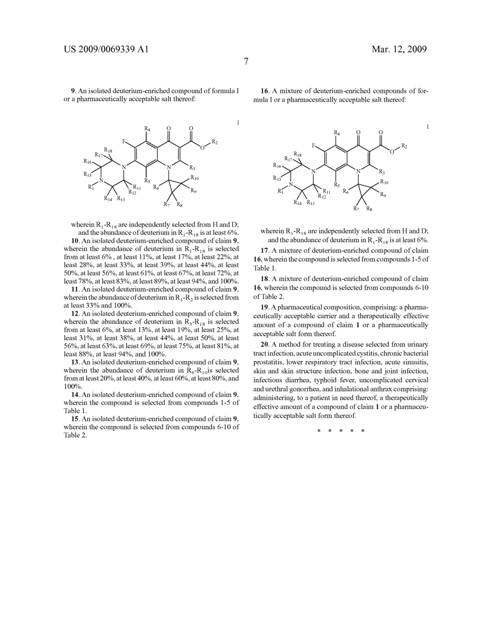 DEUTERIUM-ENRICHED CIPROFLOXACIN - diagram, schematic, and image 08