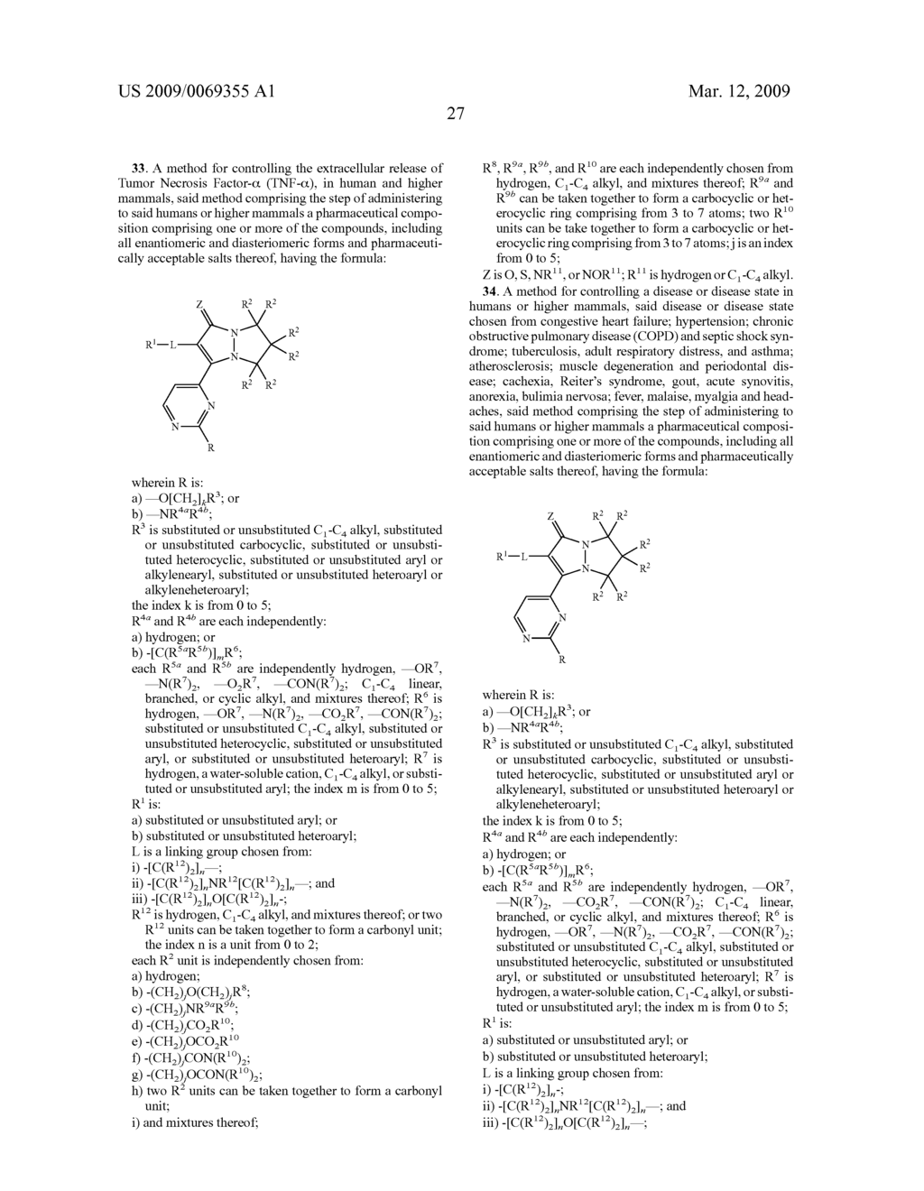 Bicyclic pyrazolone cytokine inhibitors - diagram, schematic, and image 28