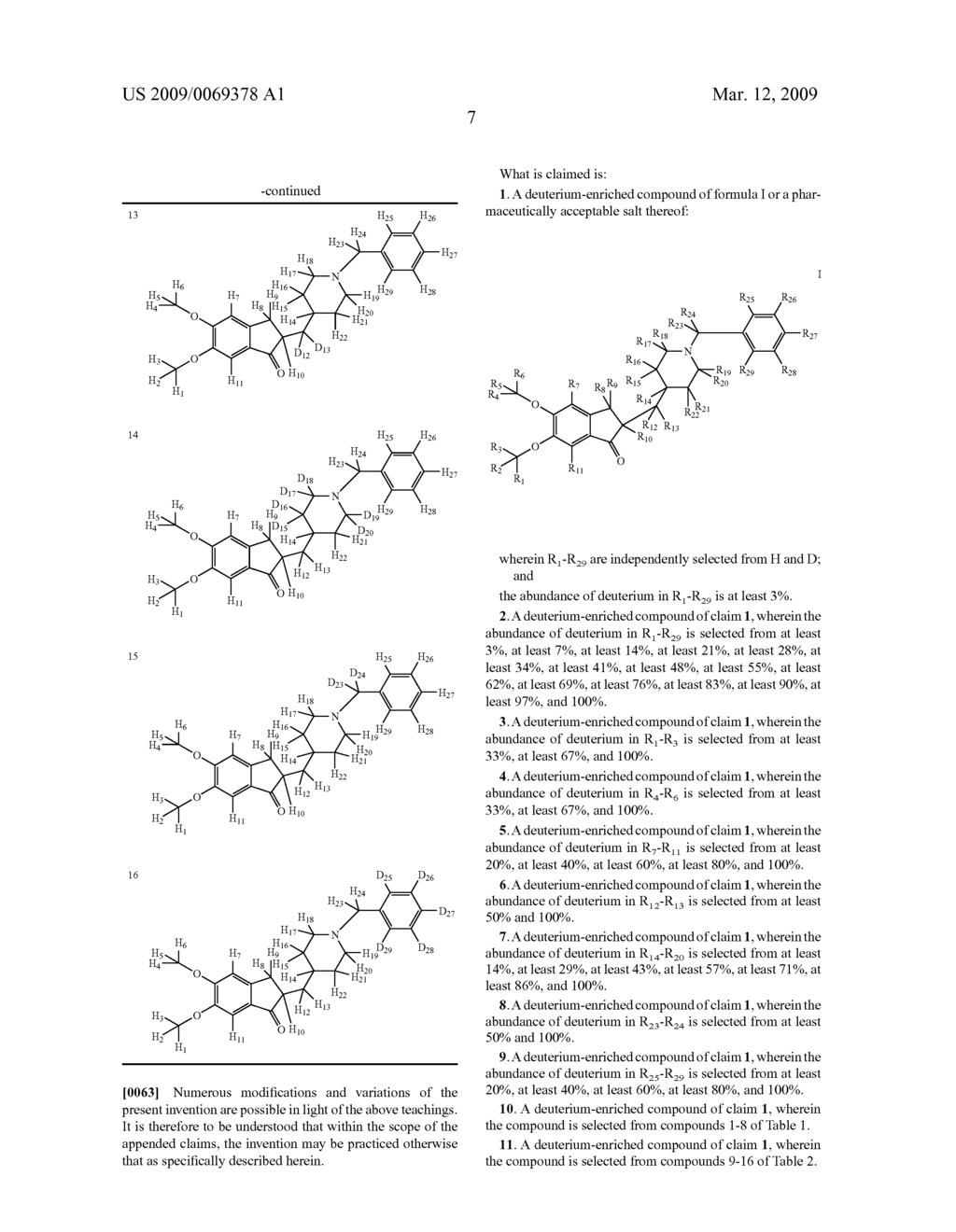 DEUTERIUM-ENRICHED DONEPEZIL - diagram, schematic, and image 08