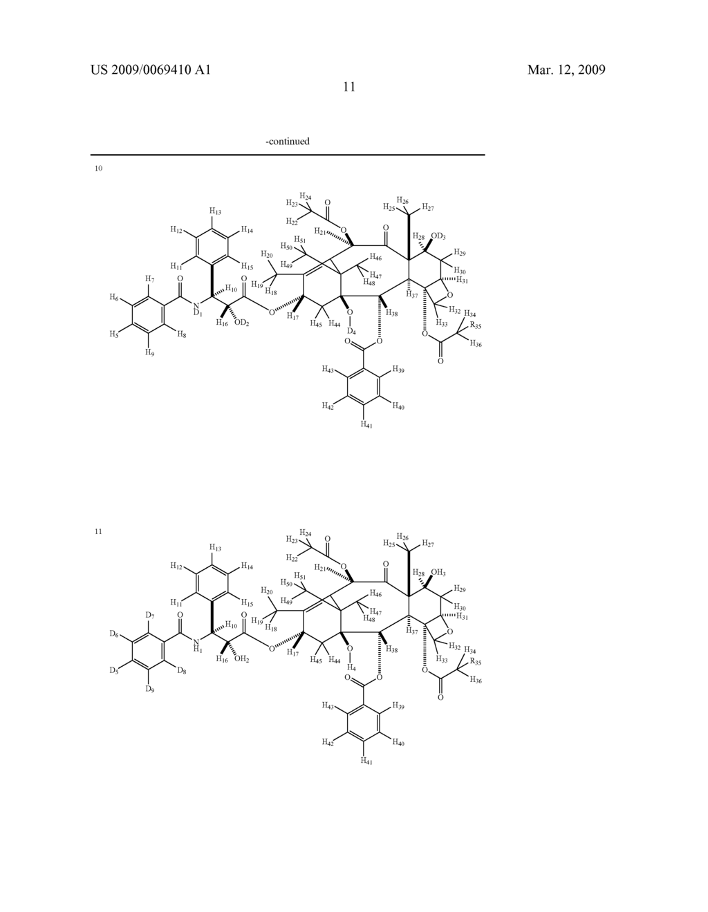 DEUTERIUM-ENRICHED PACLITAXEL - diagram, schematic, and image 12