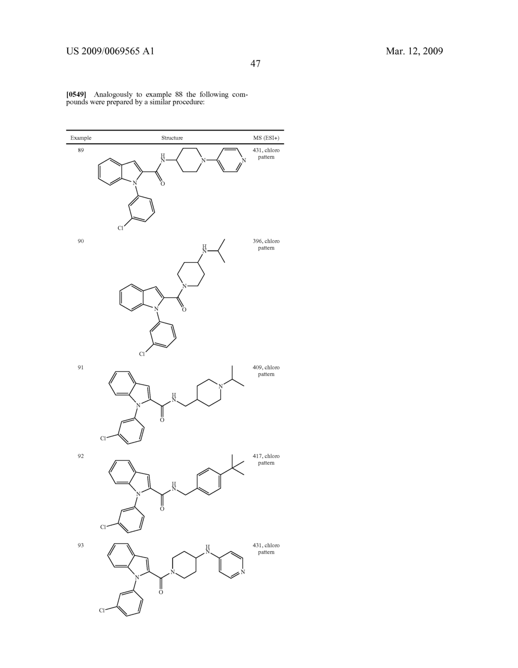 NEW INDOLE DERIVATIVES AS FACTOR XA INHIBITORS - diagram, schematic, and image 48