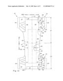 Disposable wearable absorbent articles with anchoring subsystems diagram and image