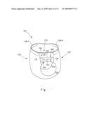 Disposable wearable absorbent articles with anchoring subsystems diagram and image