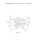 Disposable wearable absorbent articles with anchoring subsystems diagram and image