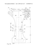 Disposable wearable absorbent articles with anchoring subsystems diagram and image