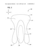 BODY ADHERING ABSORBENT ARTICLE AND METHOD FOR DONNING SUCH ARTICLE diagram and image