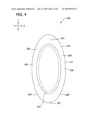 BODY ADHERING ABSORBENT ARTICLE AND METHOD FOR DONNING SUCH ARTICLE diagram and image