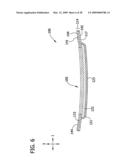 BODY ADHERING ABSORBENT ARTICLE AND METHOD FOR DONNING SUCH ARTICLE diagram and image