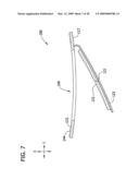 BODY ADHERING ABSORBENT ARTICLE AND METHOD FOR DONNING SUCH ARTICLE diagram and image