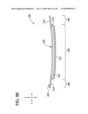 BODY ADHERING ABSORBENT ARTICLE AND METHOD FOR DONNING SUCH ARTICLE diagram and image