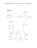 BODY ADHERING ABSORBENT ARTICLE AND METHOD FOR DONNING SUCH ARTICLE diagram and image