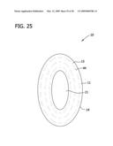 BODY ADHERING ABSORBENT ARTICLE AND METHOD FOR DONNING SUCH ARTICLE diagram and image