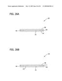 BODY ADHERING ABSORBENT ARTICLE AND METHOD FOR DONNING SUCH ARTICLE diagram and image